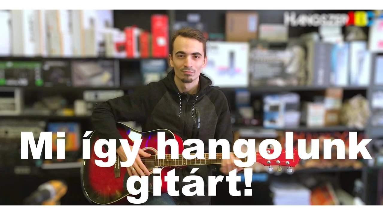 VIDEOBLOG: Mi így hangolunk gitárt!